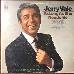 Jerry Vale As Long As She Needs Me Vinyl Lp '69